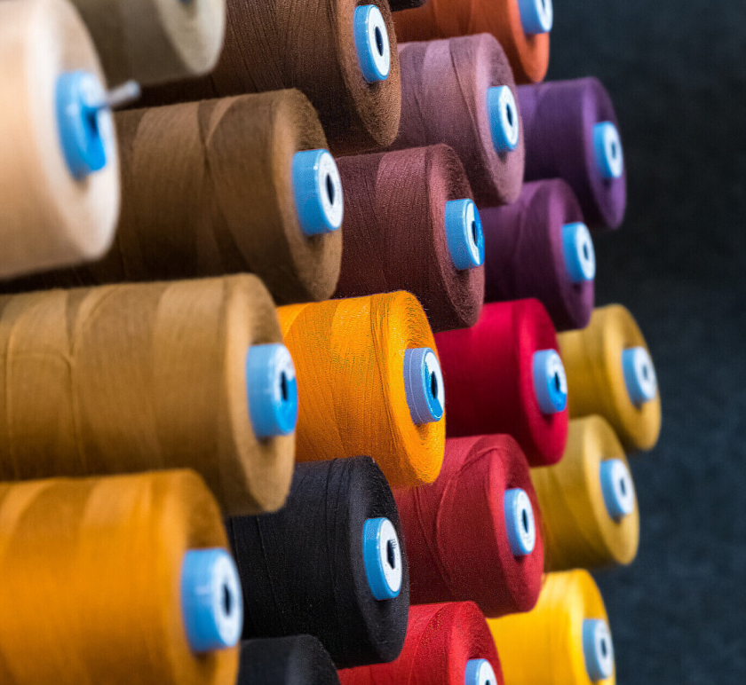 Textile industry background